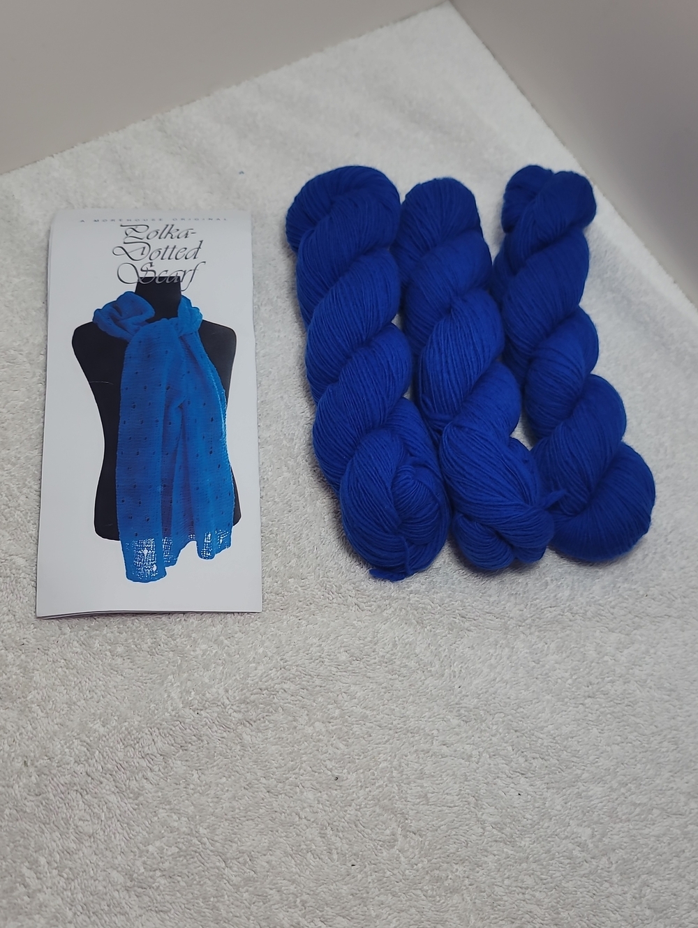 Polka Dotted Scarf Knit Kit - NWT. #9